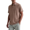 image:imageAG Adriano Goldschmied Mens Bryce Classic Fit SS Polo TShirtCork