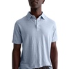 image:imageAG Adriano Goldschmied Mens Bryce Classic Fit SS Polo TShirtFresh Blue