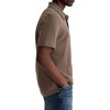 image:imageAG Adriano Goldschmied Mens Bryce SS PoloSoft Mushroom