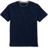 image:imageAG Adriano Goldschmied Mens Como Double Layer Classic Fit SS Crew Neck TShirtDeep NavyHeather Grey