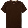 image:imageAG Adriano Goldschmied Mens Como Double Layer Classic Fit SS Crew Neck TShirtOak BarrelDry Dust