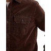 image:imageAG Adriano Goldschmied Mens Curtis Classic Fit Work ShirtSulfur Raw Umber