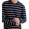 image:imageAG Adriano Goldschmied Mens Danny LS ShirtNavyNatural Stripe
