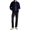 image:imageAG Adriano Goldschmied Mens Danny LS ShirtNavyNatural Stripe