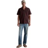 image:imageAG Adriano Goldschmied Mens Foster SS Relaxed Fit Camp ShirtOak Barrel