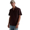 image:imageAG Adriano Goldschmied Mens Foster SS Relaxed Fit Camp ShirtOak Barrel