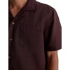 image:imageAG Adriano Goldschmied Mens Foster SS Relaxed Fit Camp ShirtOak Barrel