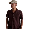 image:imageAG Adriano Goldschmied Mens Foster SS Relaxed Fit Camp ShirtOak Barrel