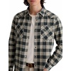 image:imageAG Adriano Goldschmied Mens Huston Classic Fit Western ShirtCharcoal Grey Multi