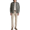 image:imageAG Adriano Goldschmied Mens Huston Classic Fit Western ShirtCharcoal Grey Multi