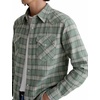 image:imageAG Adriano Goldschmied Mens Huston Classic Fit Western ShirtGreen Multi
