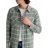 image:imageAG Adriano Goldschmied Mens Huston Classic Fit Western ShirtGreen Multi