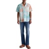 image:imageAG Adriano Goldschmied Mens Marco Relaxed Fit Camp ShirtPoolside Aqua