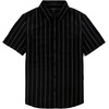 image:imageAG Adriano Goldschmied Mens Mason SS Classic Fit Work ShirtBlackNatural Stripe