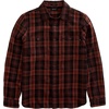 image:imageAG Adriano Goldschmied Mens Mason Work ShirtBurgundy Multi