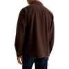 image:imageAG Adriano Goldschmied Mens Milland Utility ShirtDark Chocolate