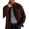 image:imageAG Adriano Goldschmied Mens Milland Utility ShirtDark Chocolate
