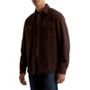image:imageAG Adriano Goldschmied Mens Milland Utility ShirtDark Chocolate