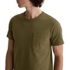 image:imageAG Adriano Goldschmied Mens Nick Slim Fit Pocket TeeHeritage Coastal Moss