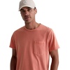 image:imageAG Adriano Goldschmied Mens Nick Slim Fit Pocket TeeHeritage Orange Spritz