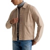 image:imageAG Adriano Goldschmied Mens Sid Pleated Trucker JacketBeige