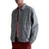 image:imageAG Adriano Goldschmied Mens Sid Pleated Trucker JacketSterling
