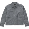 image:imageAG Adriano Goldschmied Mens Sid Pleated Trucker JacketSterling