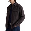 image:imageAG Adriano Goldschmied Mens Wesley Relaxed Fit LS Utility ShirtTweedy Houndstooth Maroon Multi