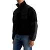 image:imageAG Adriano Goldschmied Mens Wylie Relaxed Fleece JacketBlack