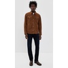 image:imageAG Mens Elias Western Goat Suede OvershirtCanyon Amber
