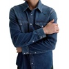 image:imageALMOSTGOLF AG Mens Huston Western ShirtDawn Sky