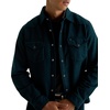 image:imageALMOSTGOLF AG Mens Huston Western ShirtDeep Teal