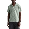 image:imageAG Adriano Goldschmied Mens Foster SS Relaxed Fit Camp ShirtFaded Moss