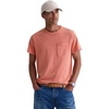 image:imageAG Adriano Goldschmied Mens Nick Slim Fit Pocket TeeHeritage Orange Spritz