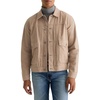 image:imageAG Adriano Goldschmied Mens Sid Pleated Trucker JacketBeige