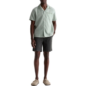 image:imageAG Adriano Goldschmied Mens Archie Straight Trouser ShortSulfur Antique Black
