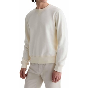 image:imageAG Adriano Goldschmied Mens Blake Crew SweatshirtIvory Dust