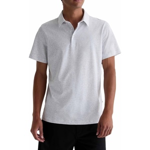 image:imageAG Adriano Goldschmied Mens Bryce SS PoloHeather Grey