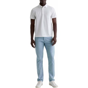 image:imageAG Adriano Goldschmied Mens Bryce SS PoloTrue White