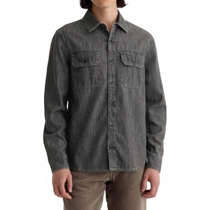 image:imageAG Adriano Goldschmied Mens Curtis Classic Fit Work ShirtAspen