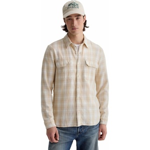 image:imageAG Adriano Goldschmied Mens Curtis Work ShirtNatural Multi