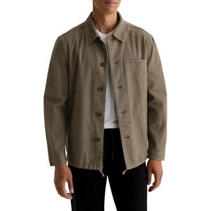 image:imageAG Adriano Goldschmied Mens George Military Shirt JacketGreen