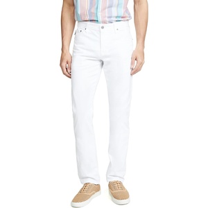 image:imageAG Adriano Goldschmied Mens The Graduate Tailored Straight SUD Sueded Stretch Sateen 32White