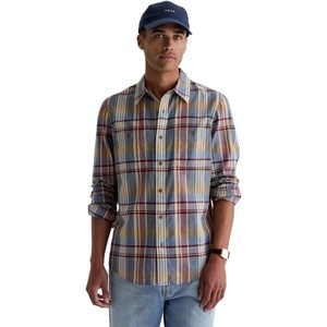 image:imageAG Adriano Goldschmied Mens Wayne Classic Fit ShirtBlue Multi