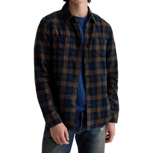 image:imageAG Adriano Goldschmied Mens Wayne Work ShirtDeep Navy Multi
