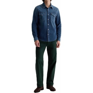 image:imageALMOSTGOLF AG Mens Huston Western ShirtDawn Sky