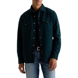 image:imageALMOSTGOLF AG Mens Huston Western ShirtDeep Teal