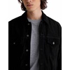 image:imageAG Adriano Goldschmied Mens Dart Classic Trucker JacketSuper Black