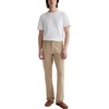 image:imageAG Adriano Goldschmied Mens Everett Slim Straight Linen PantCaf Con Leche