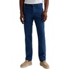 image:imageAG Adriano Goldschmied Mens Everett Slim Straight Selvage JeanSulfur Pier Blue